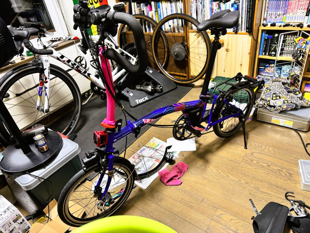 BROMPTONの甘い罠～アドバンスローラーリアラック編