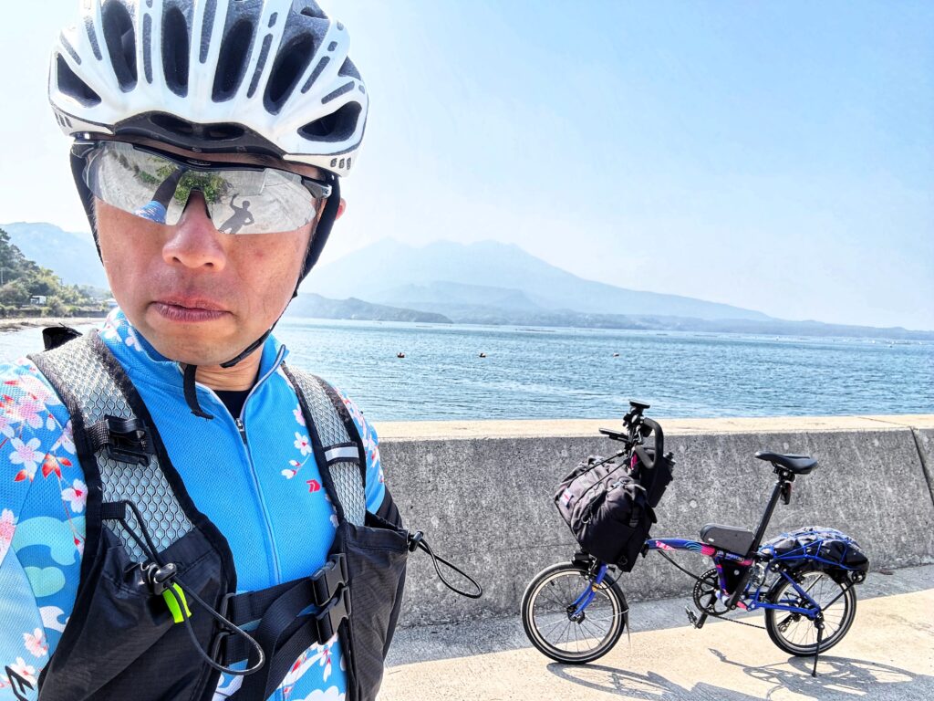 春・九州・BROMPTON Day８：えびの～桜島～鹿児島（ゴール）