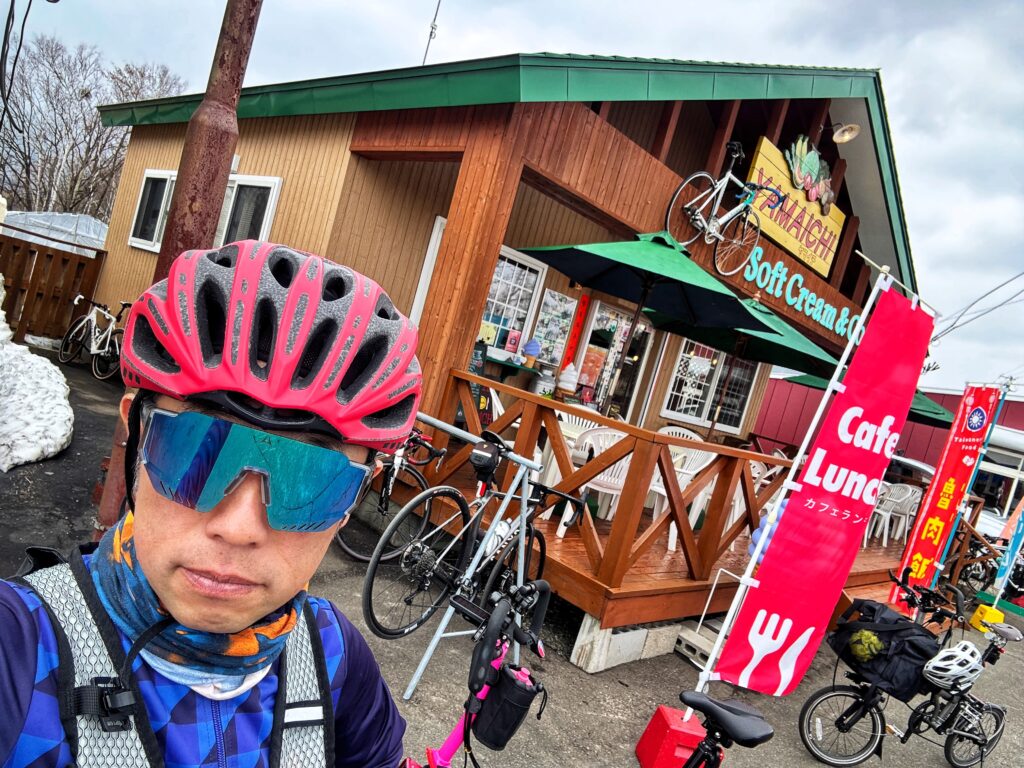 カミフの春：Cafe Yamaichi今季初営業にBROMPTONで行くライド