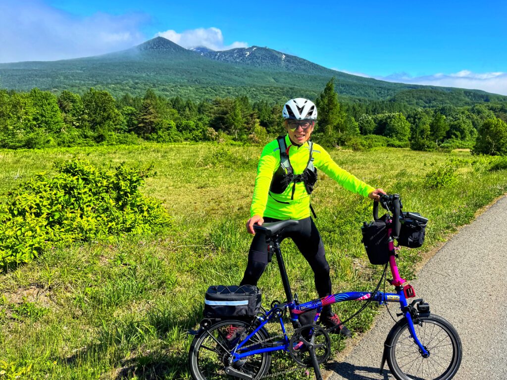 BROMPTON（P）な青森遠征ライド Day１：雨と海鮮丼と温泉，そして300kmブルベへの序奏