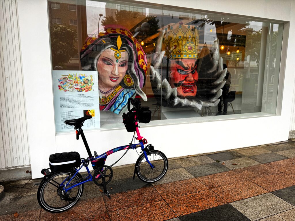 BROMPTON（P）な青森遠征ライド Day４：雨の中，青森を去る