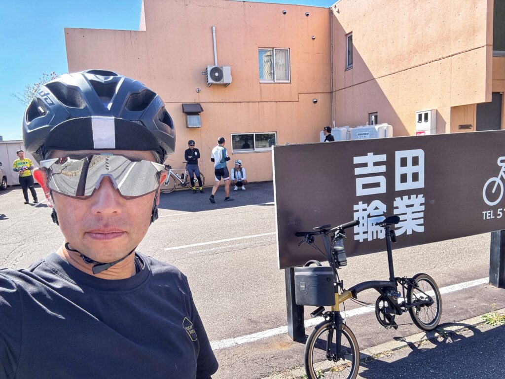 BROMPTON（T）で吉田会サイクリングに参加
